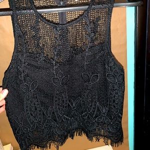 Embroidered Tight Tank